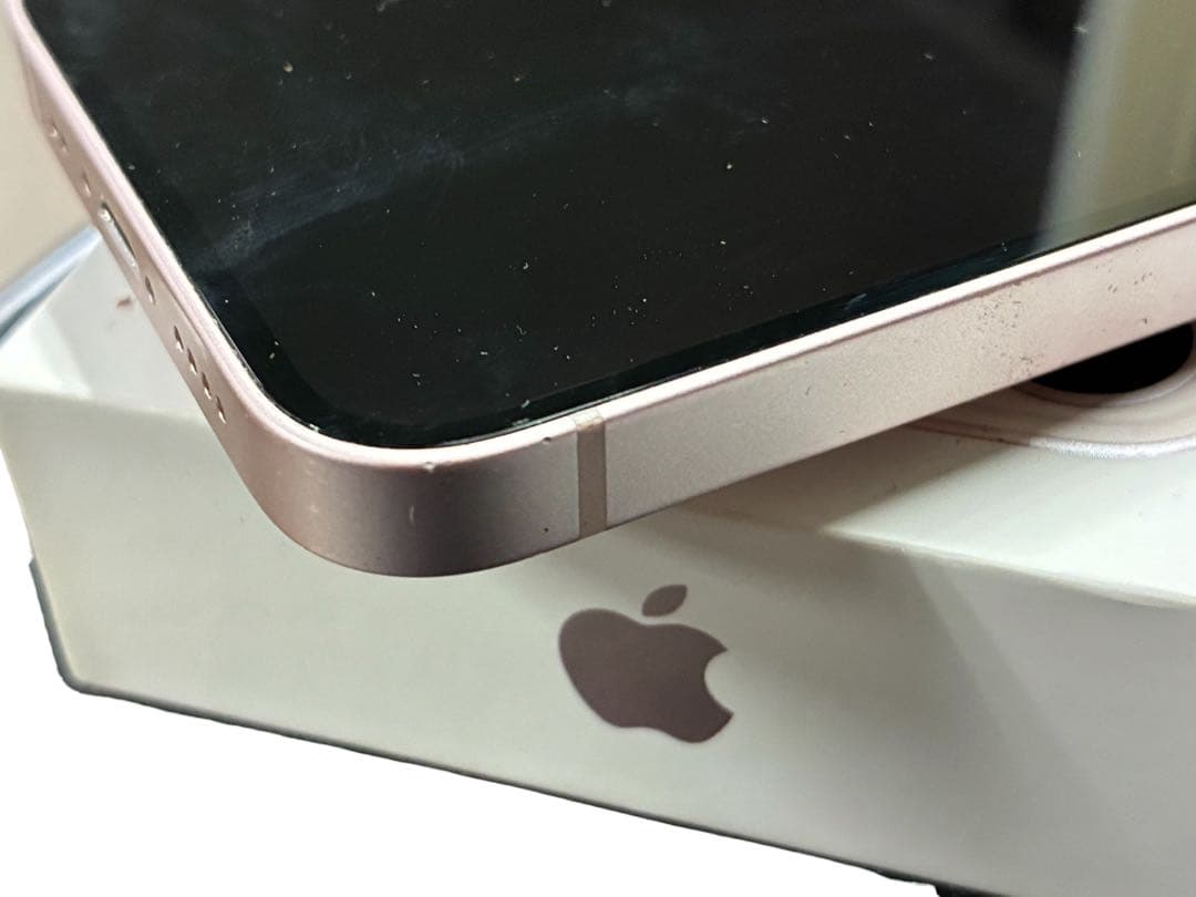 ◻︎ iPhone13 mini Pink 126G 本体 箱付き87%
