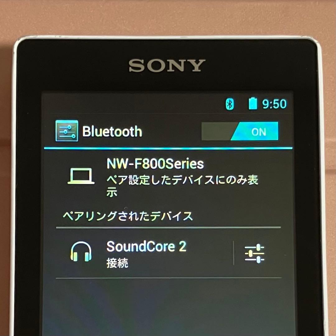 【ディスプレイ　バッテリー良好】SONY ウォークマン　NW-F806 32GB
