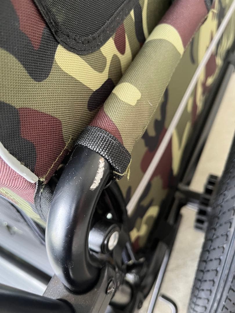 AirBuggy キャリッジ迷彩 レインカバー付き