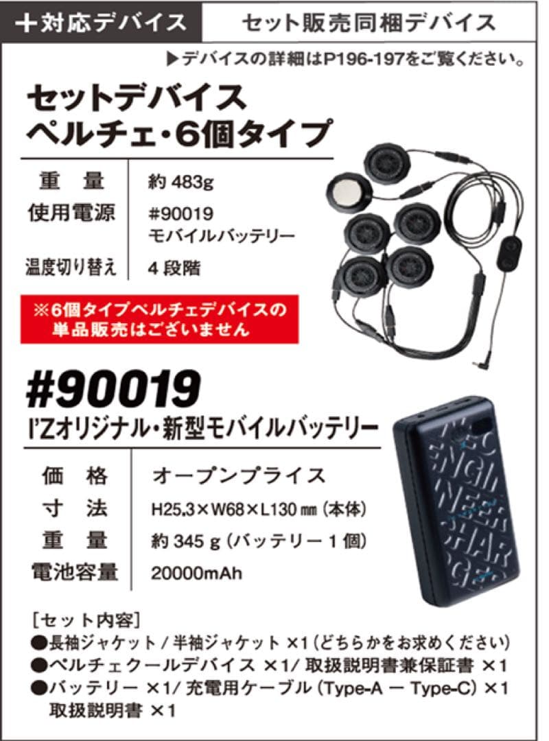 アイズフロンティア　ＰＳ1016 ペルチェベストＭ寸ディバイスバッテリーセット
