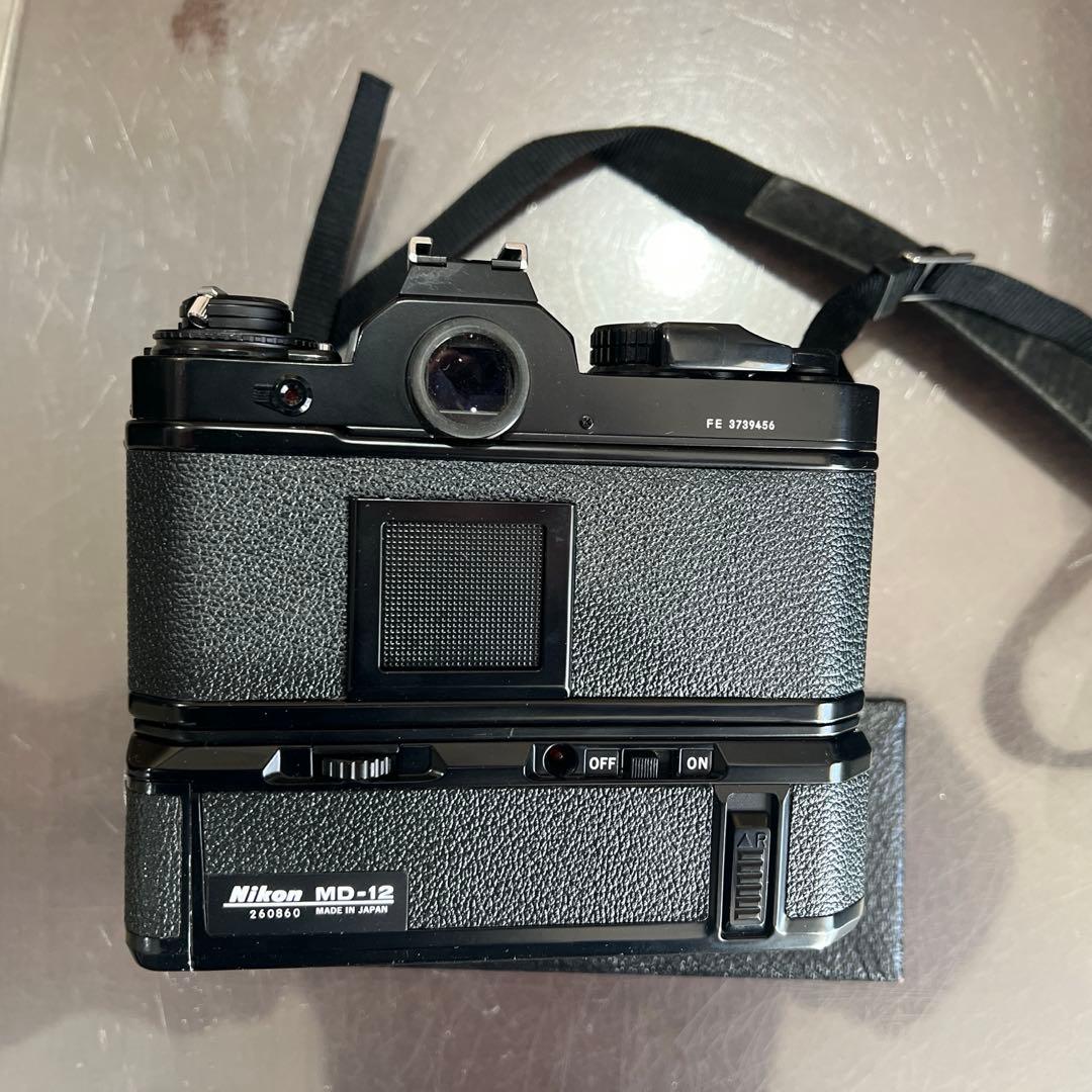 ニコン　一眼レフカメラ　FE3739456+MD-12