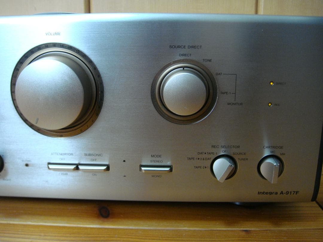 整備済 ONKYOオンキョー プリメインアンプIntegra A-917F取説付