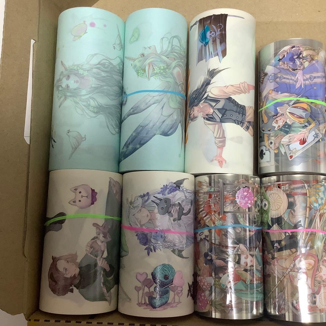 中古海外　人物マステ　PET まとめ売り　墨染一色様　②
