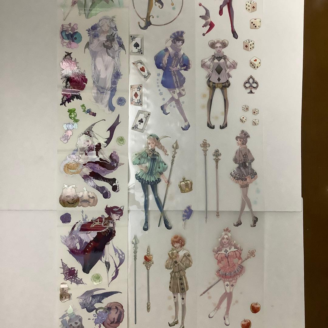 中古海外　人物マステ　PET まとめ売り　墨染一色様　②