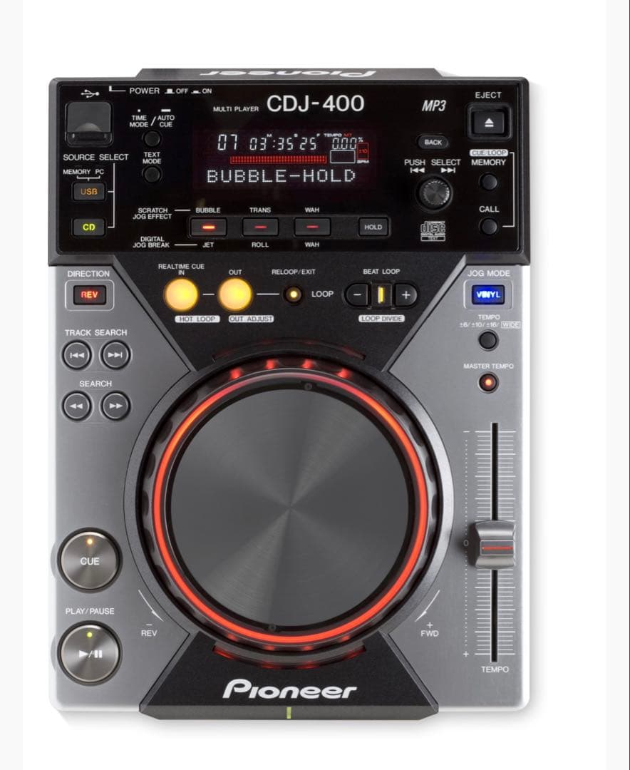 【訳ありセール‼️】Pioneer DJ CDJ400‼️ CD読み込む動作確認済み