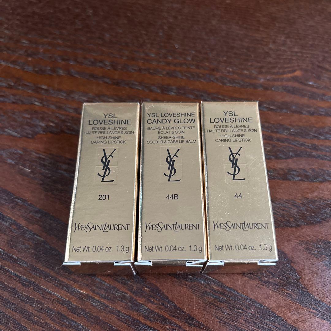 新品未使用　YSL ラブシャイン ミニリップ セット