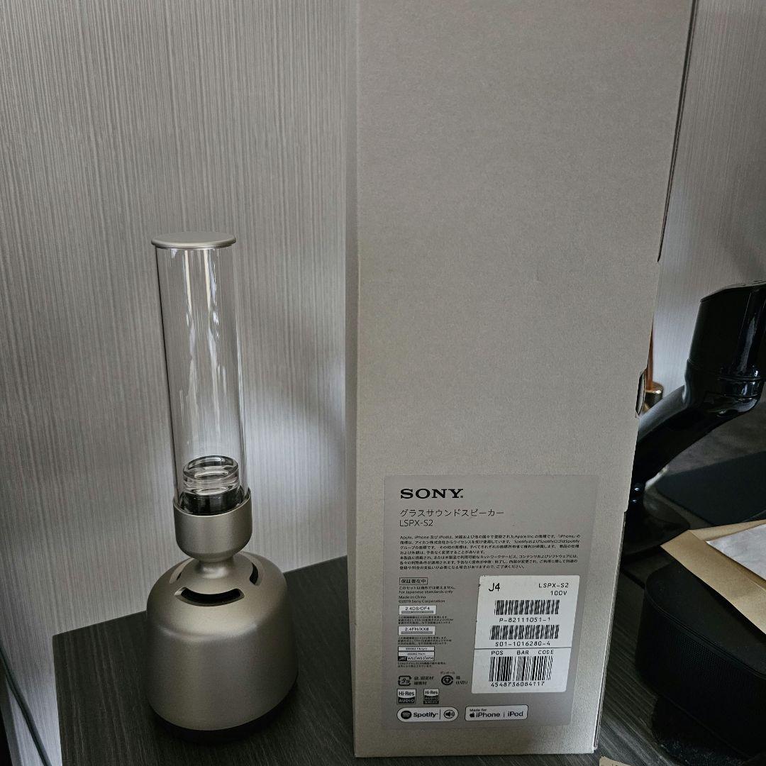 SONY LSPX-S2 グラスサウンドスピーカー Bluetooth
