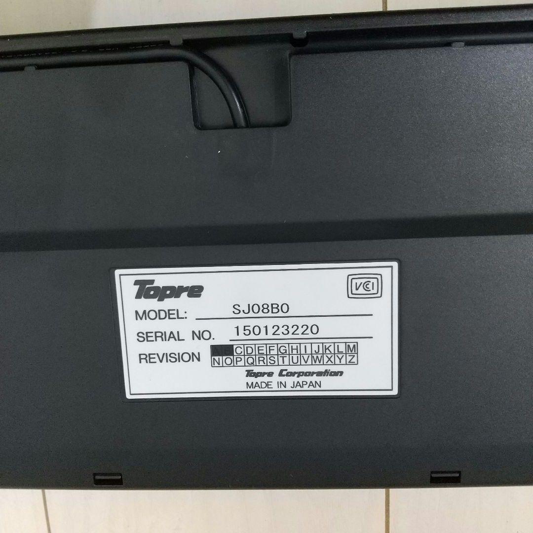 【RT18】TOPRE REALFORCE SJ08B0 キーボード