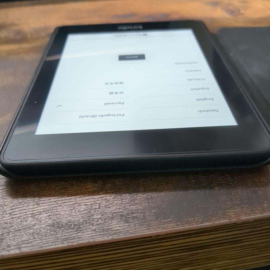 Amazon Kindle 本体 布製カバー付き