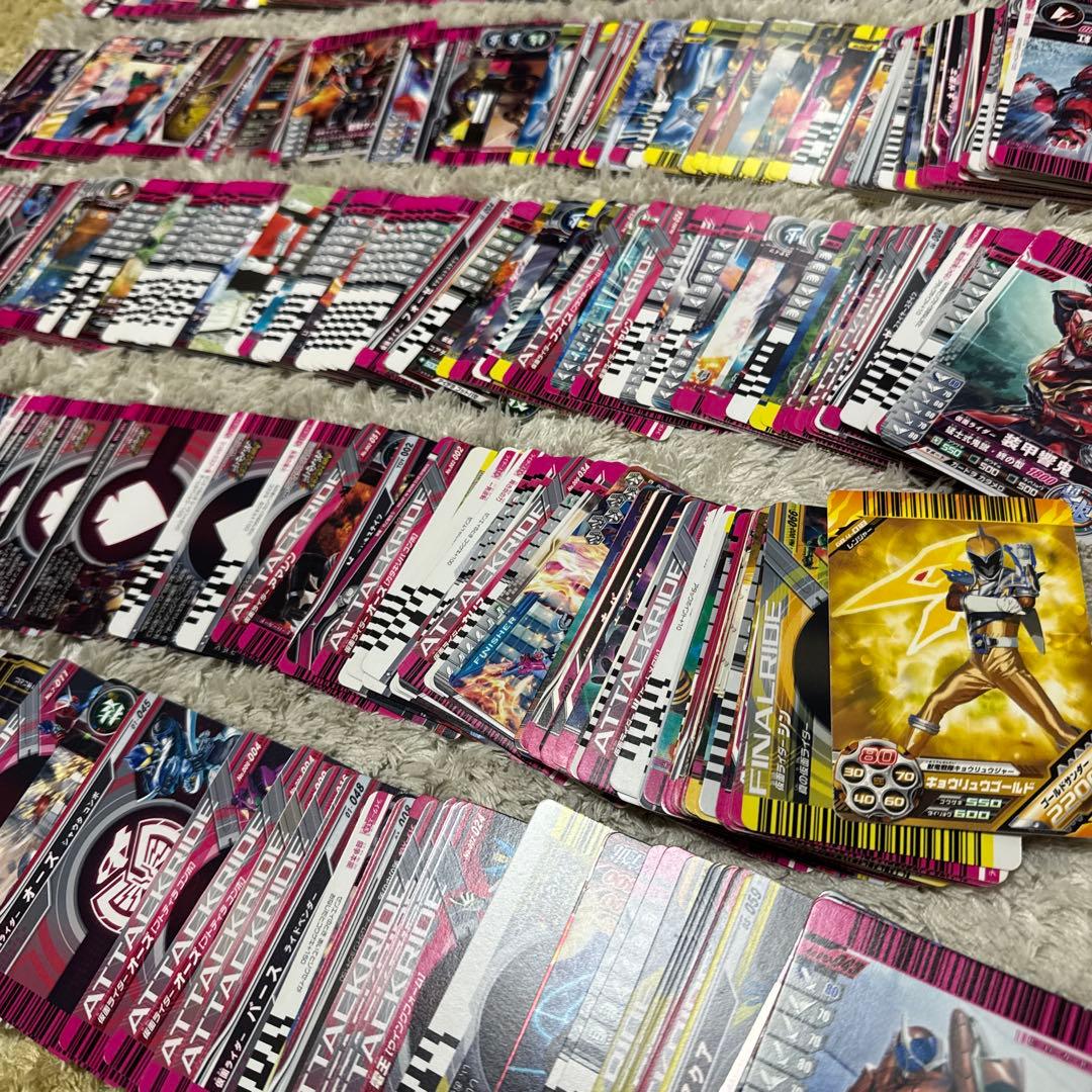 仮面ライダー　ガンバライド　他　500枚以上まとめ売り【6269