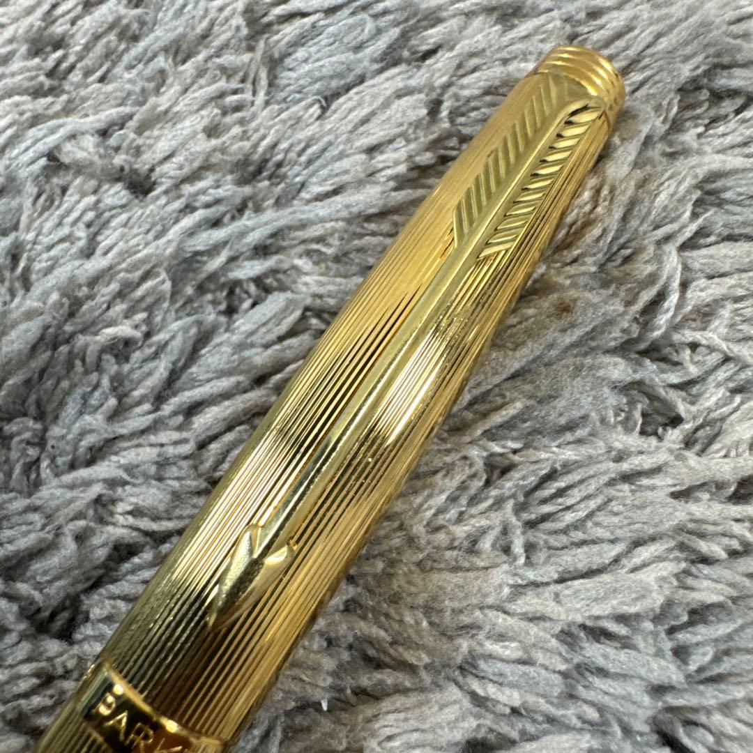PARKER パーカー 585 ゴールド 万年筆 MADE IN FRANCE