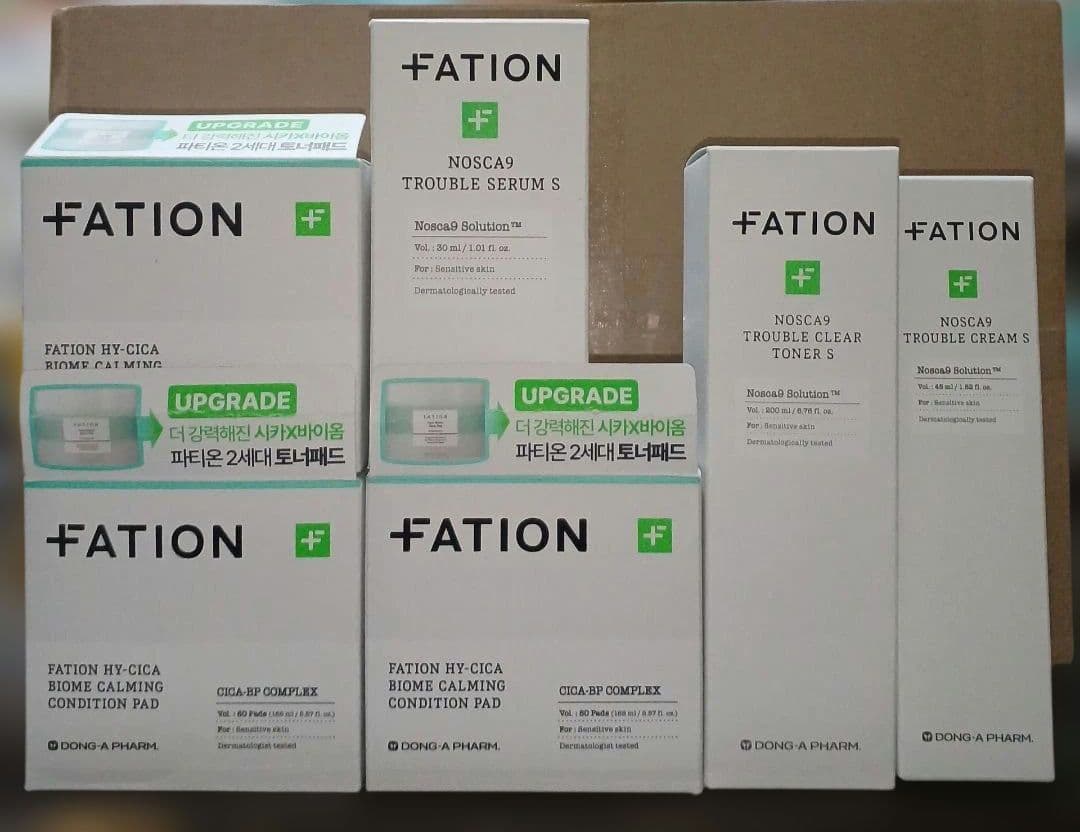 FATION トナー クリーム エッセンス パック まとめ売り