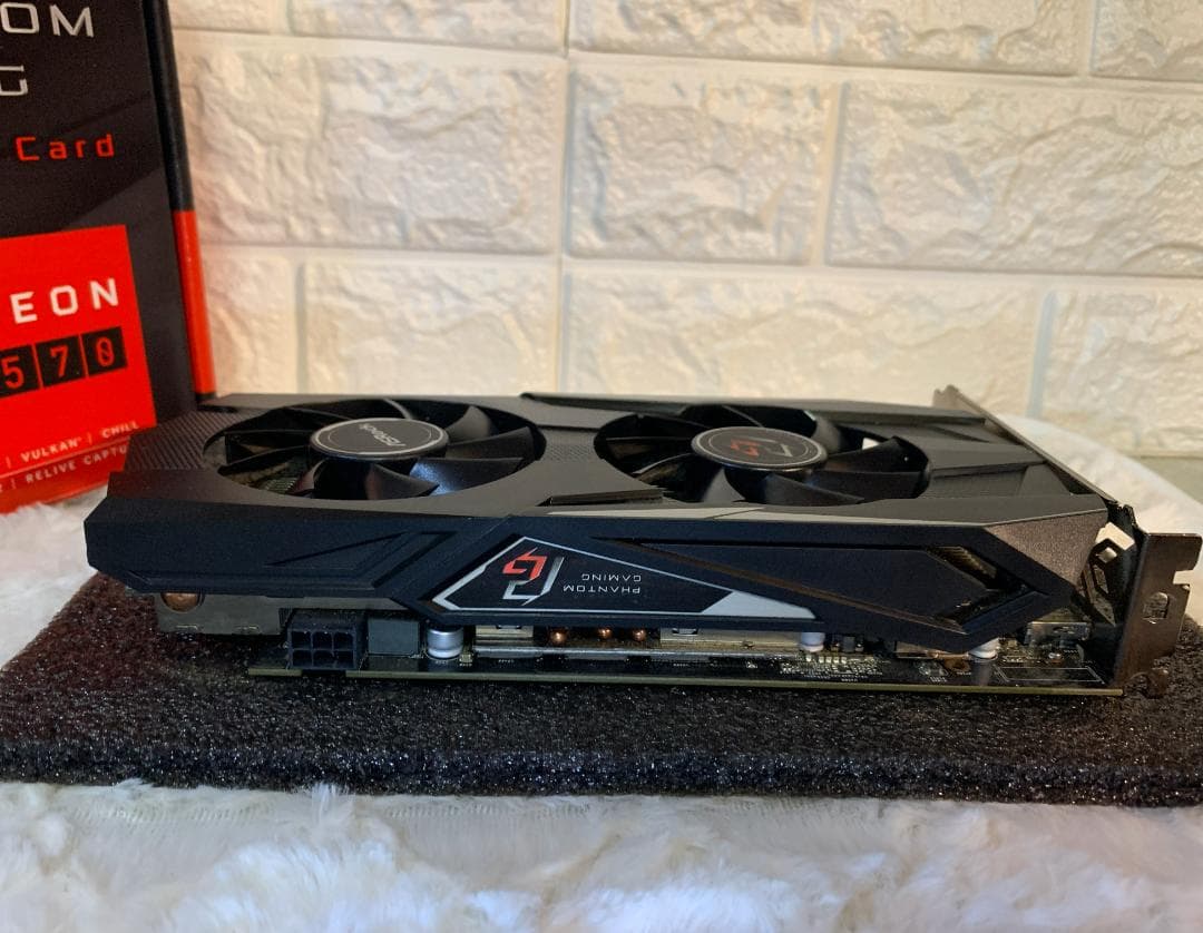 グラフィックボード・グラボ・ビデオカード ASRock Radeon RX570 PHANTOM GAMING