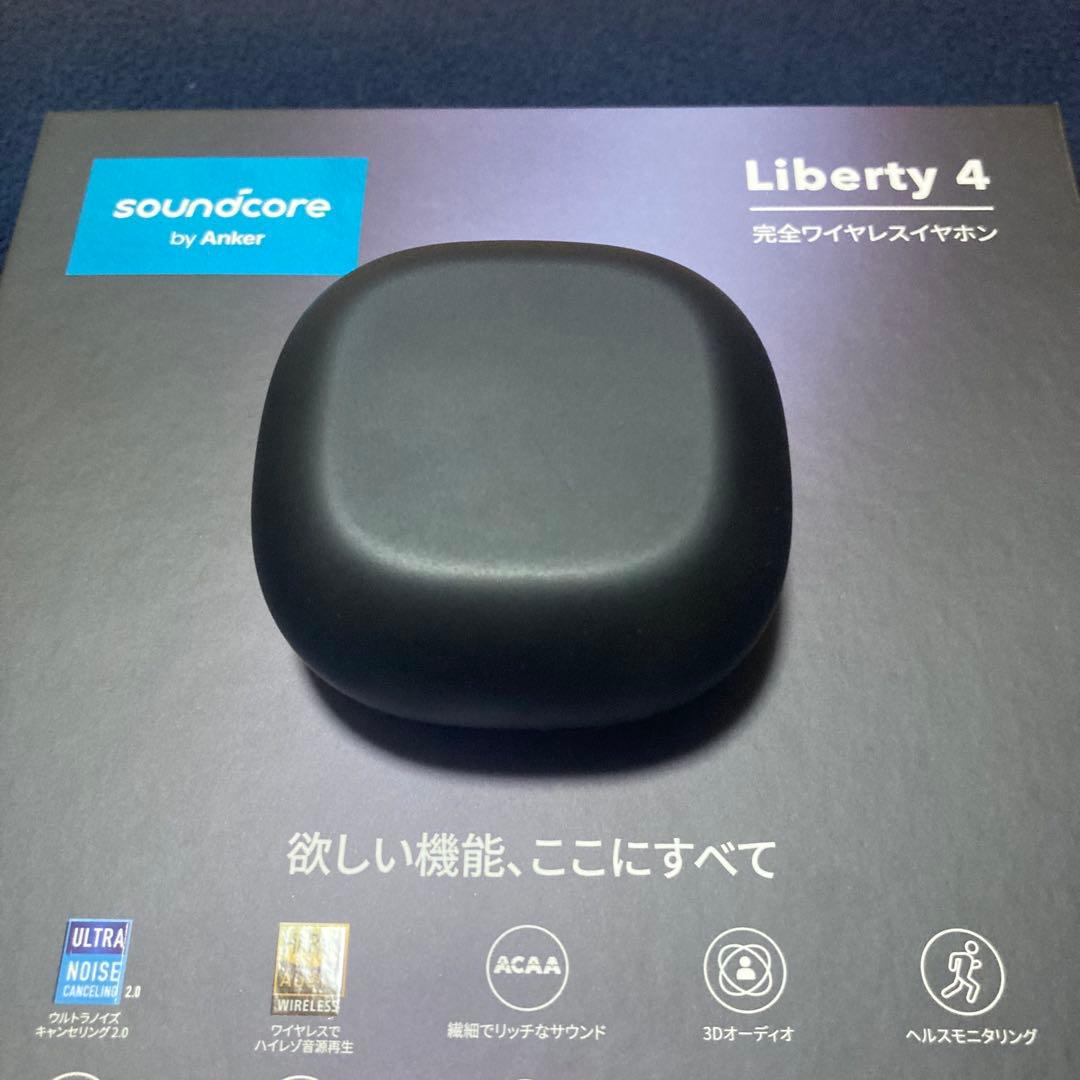 Anker soundcore Liberty4 ワイヤレスイヤホン　ブラック