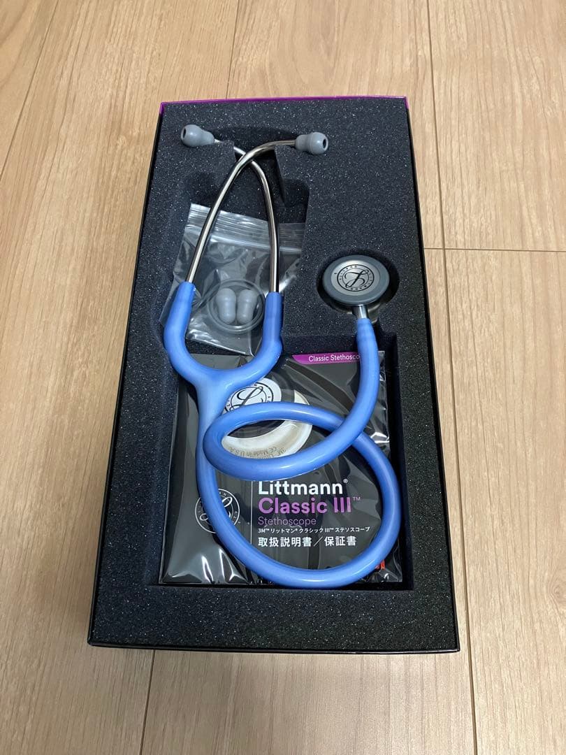 Littmann Classic III 聴診器 青
