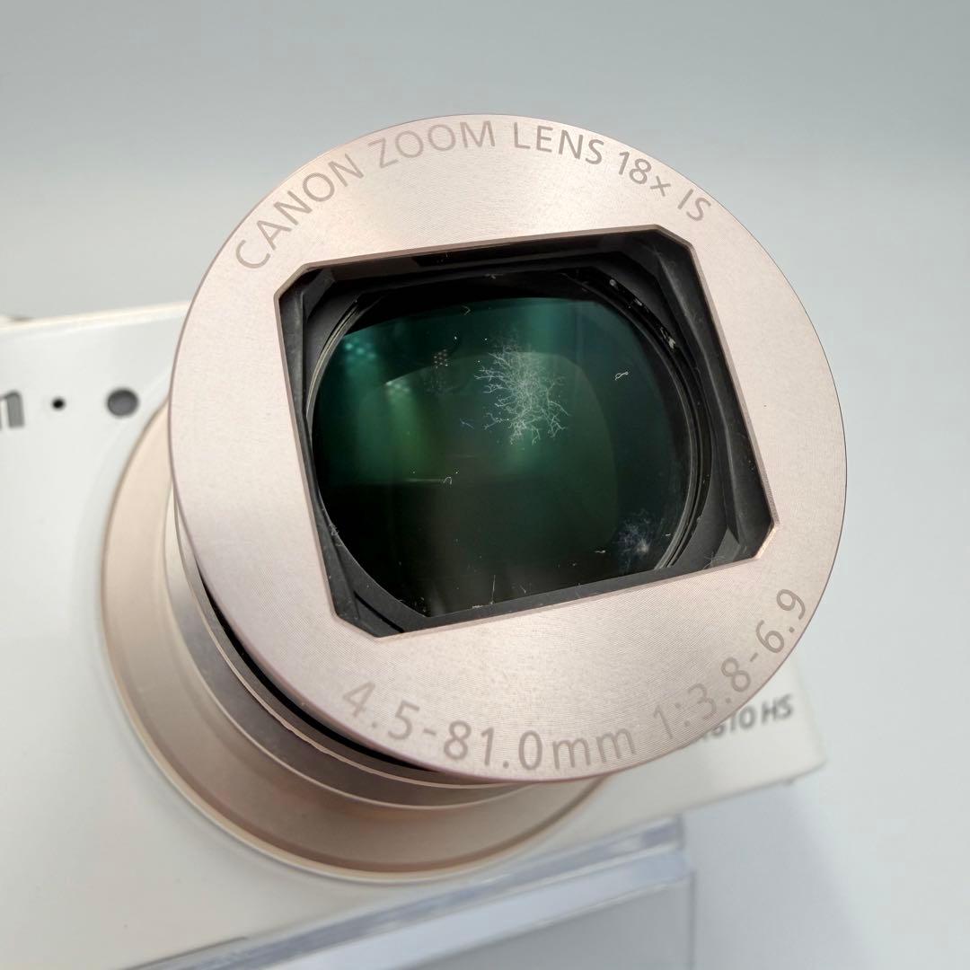【動作確認済み】Canon PowerShot SX610 HS ホワイト 箱付