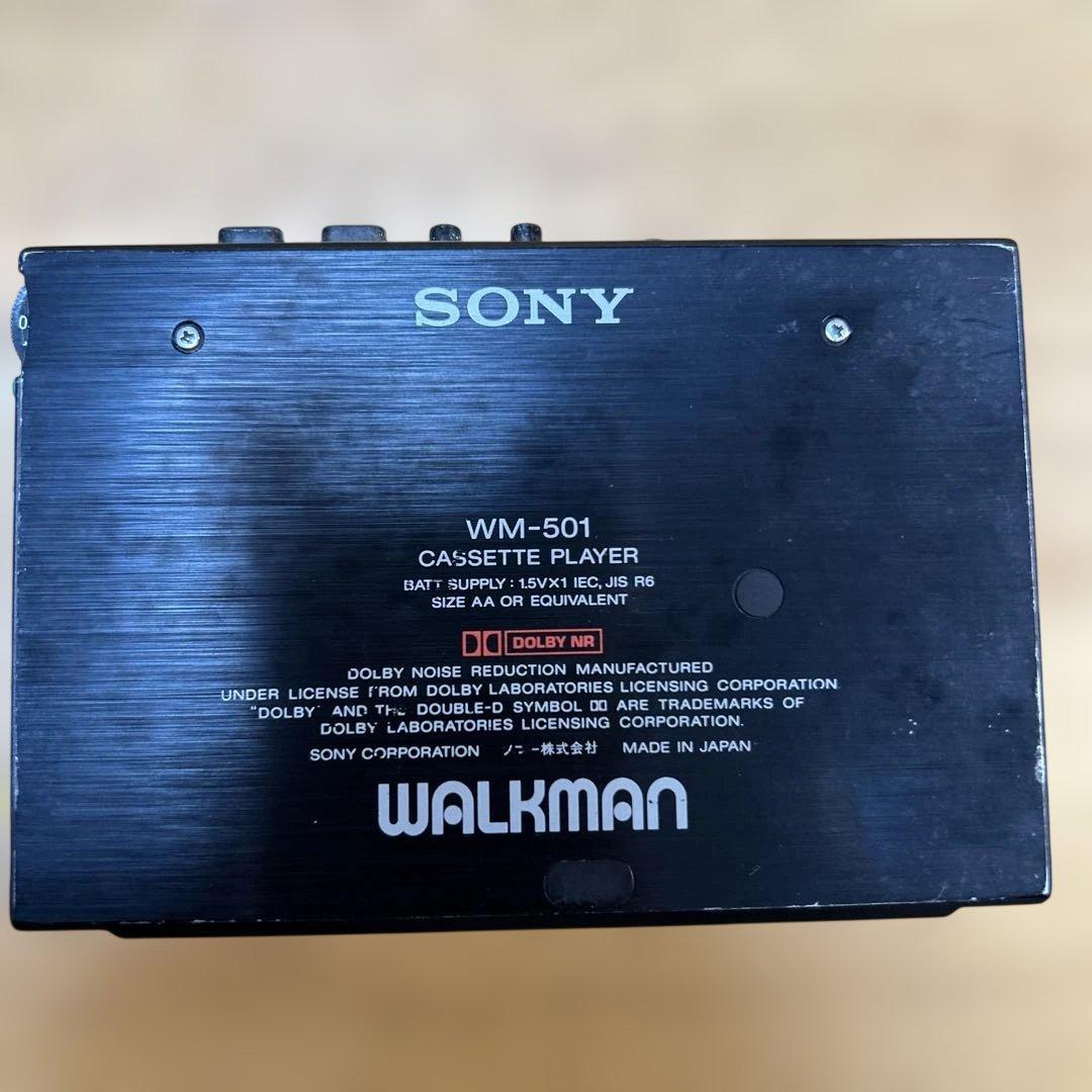 ★ソニーウォークマンSONY WM-501 カセットプレーヤー★ジャンク品
