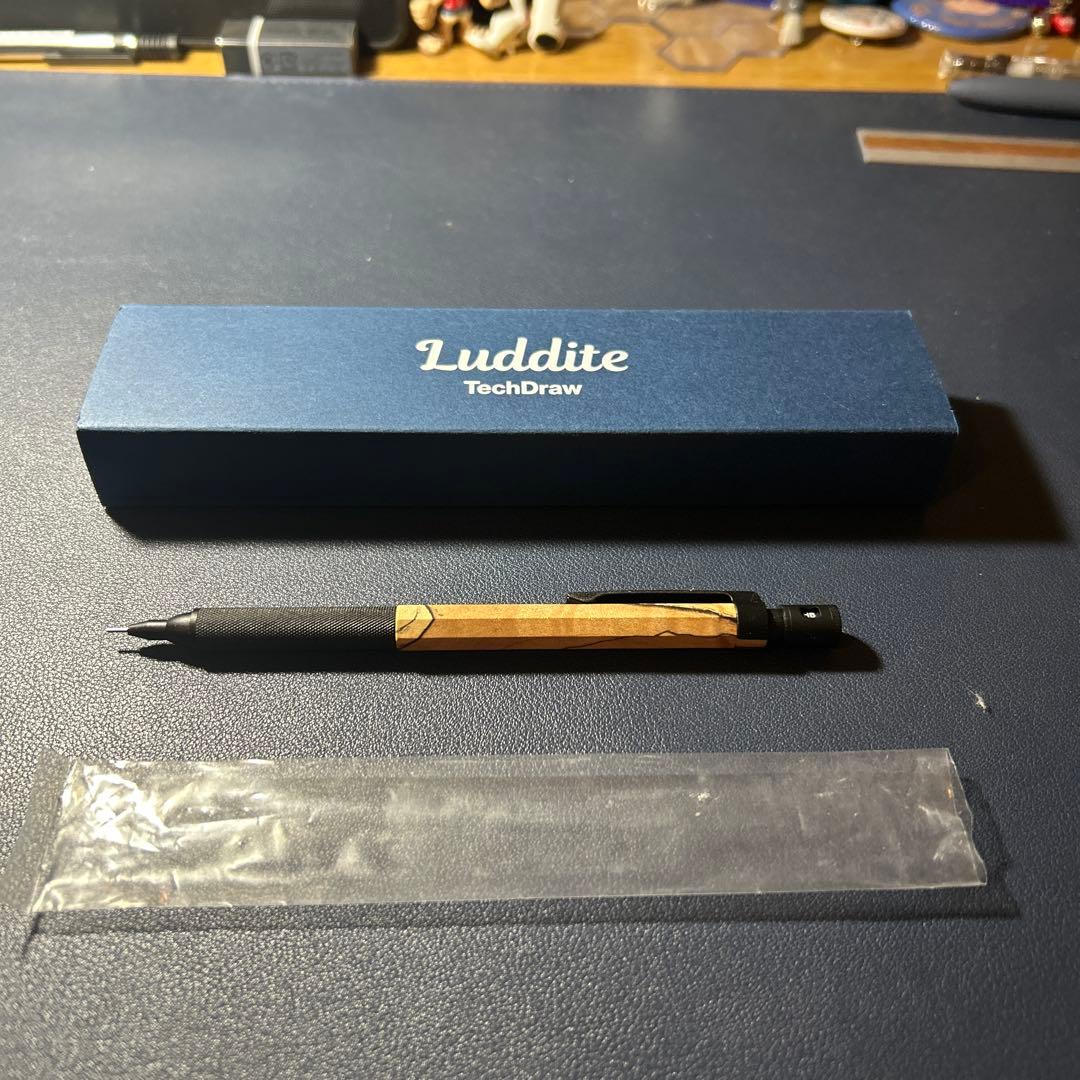 Luddite TechDraw2 Wood 0.5mm シャープペンシル