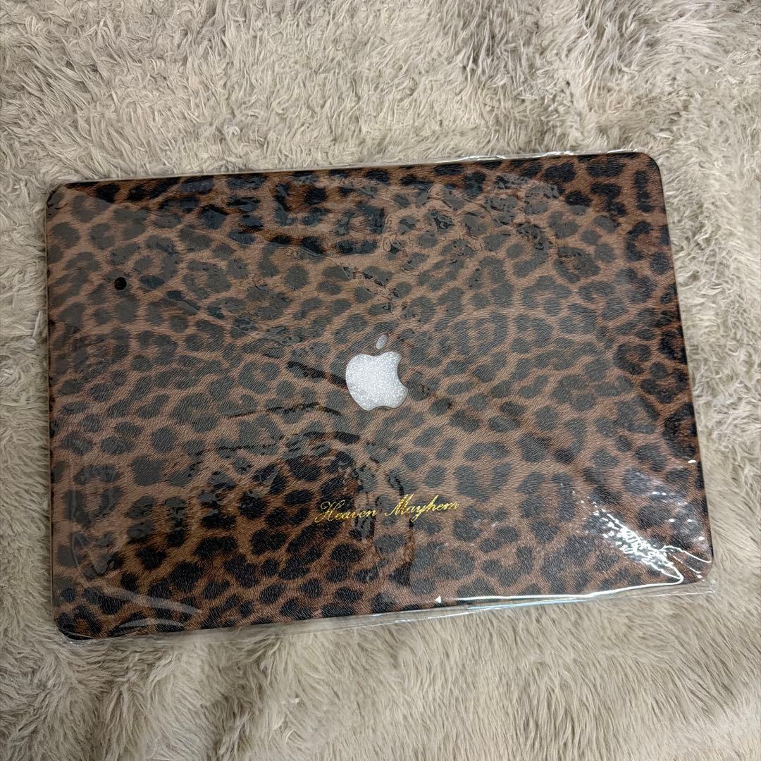 heaven mayhem レオパード柄 MacBookケース