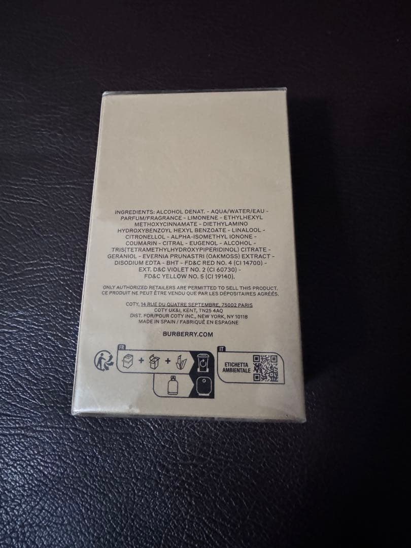 香水(ユニセックス) BURBERRY HERO Eau de Toilette 50ml