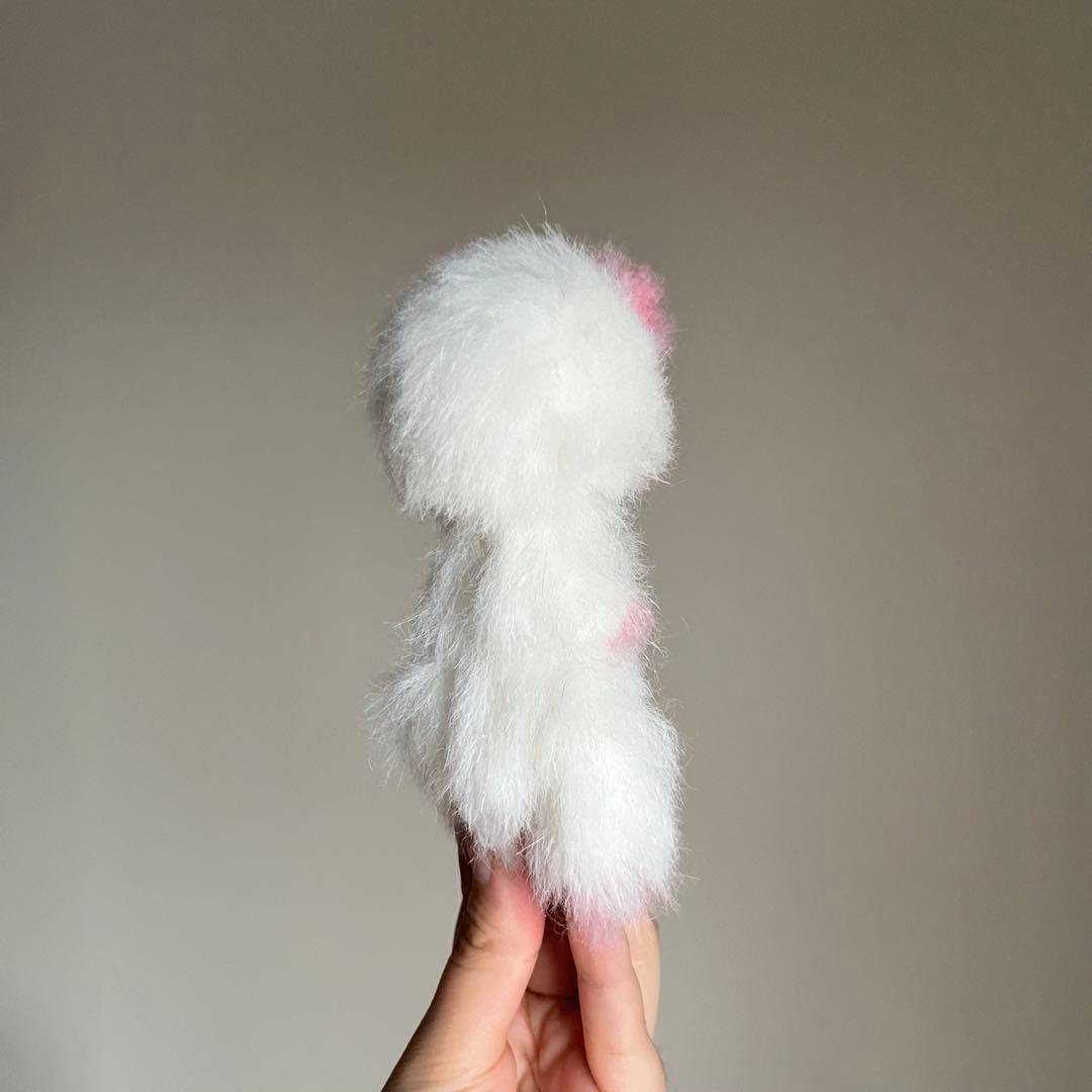ピンク　ねこ　猫　ハンドメイド　ぬいぐるみ　作家　テディベア　アートドール　47