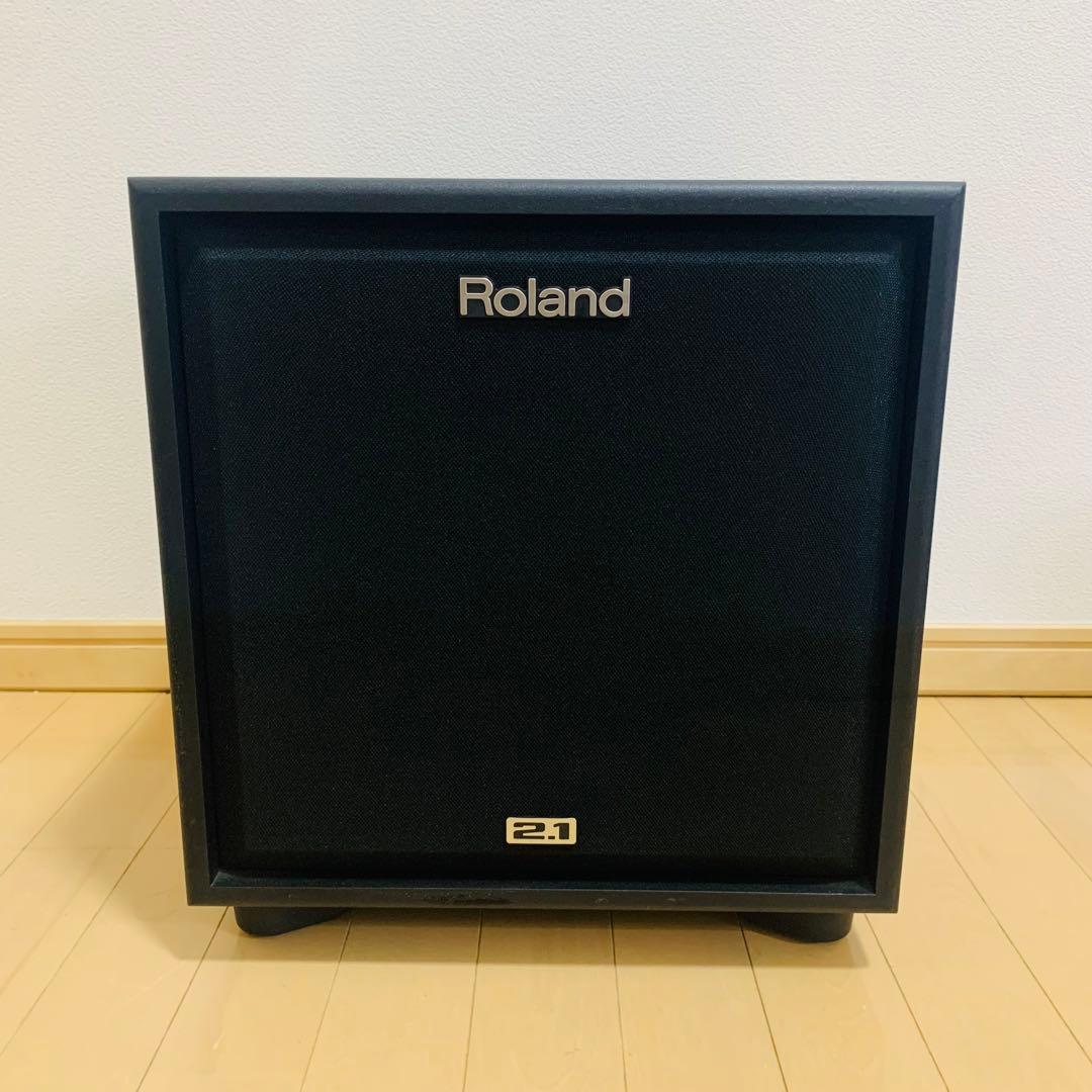 【未使用級】Roland ローランド CM-220 2.1スピーカーシステム