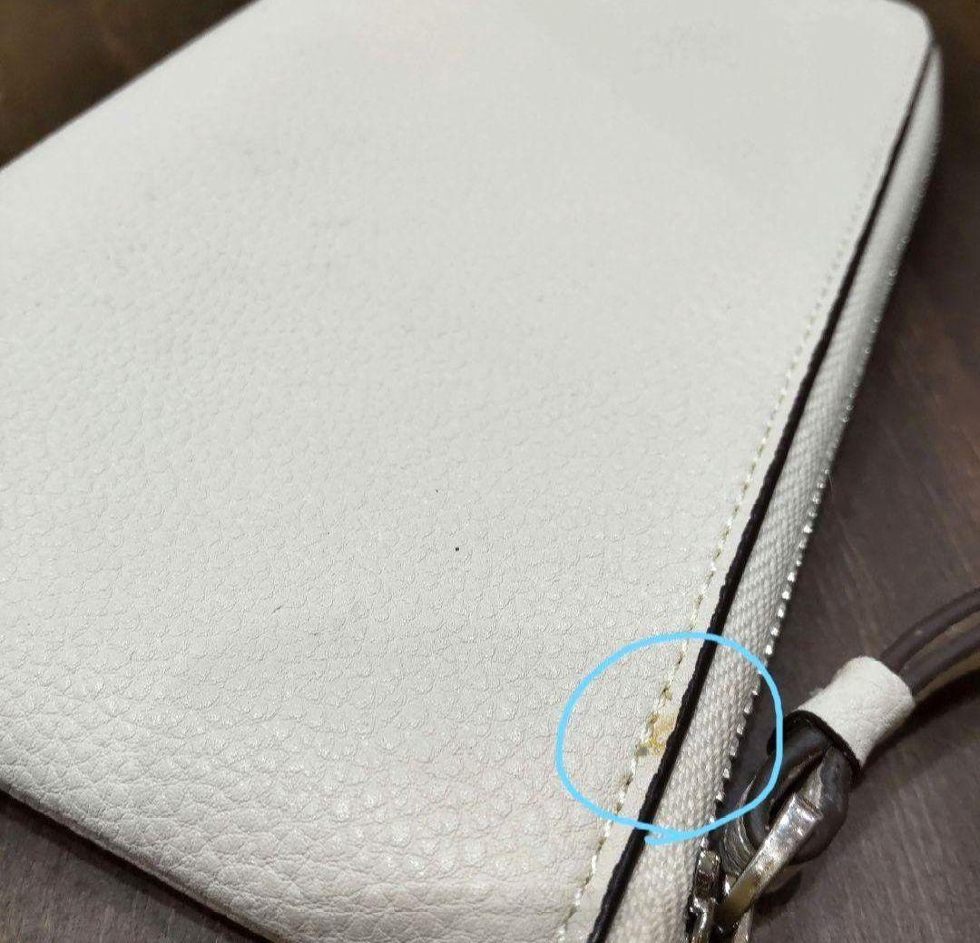 COACH コーチ ポーチ　リストレット　ダンボ　ディズニー　白　ホワイト