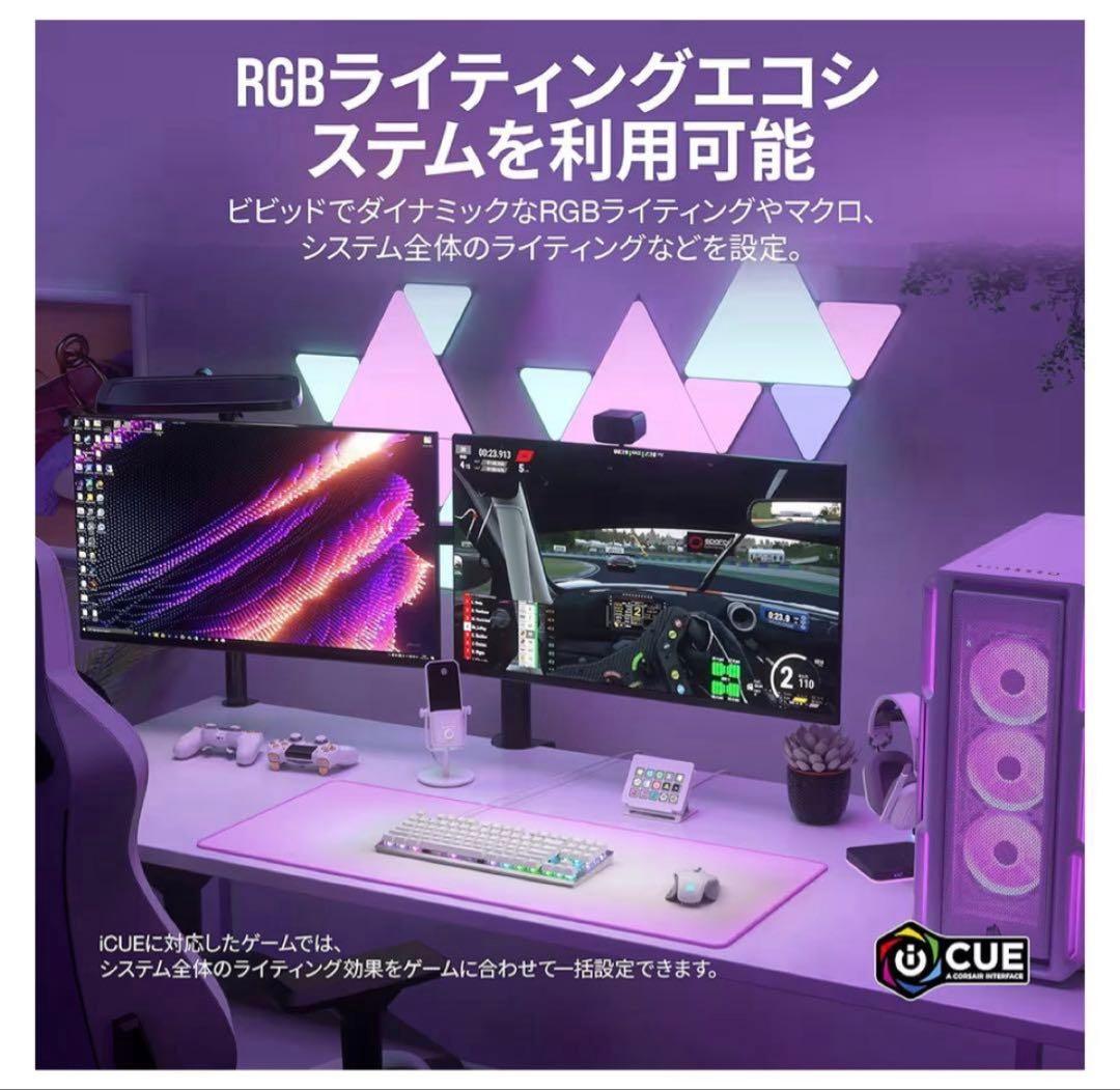 新品　CORSAIR K60 PRO TKL RGB ゲーミング