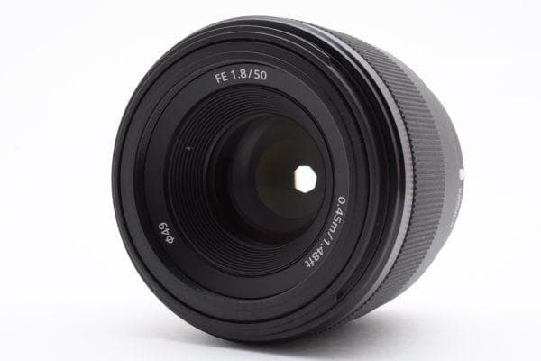 【美品】ソニー SONY FE 50mm F1.8 SEL50F18F 単焦点