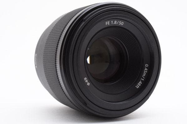 【美品】ソニー SONY FE 50mm F1.8 SEL50F18F 単焦点