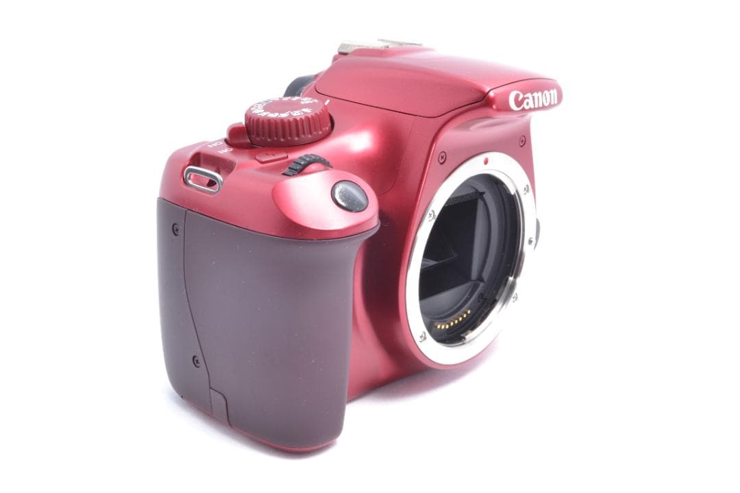 美品✨Canon Kiss X50✨標準レンズ✨初期不良保証✨希少レッドカラー✨