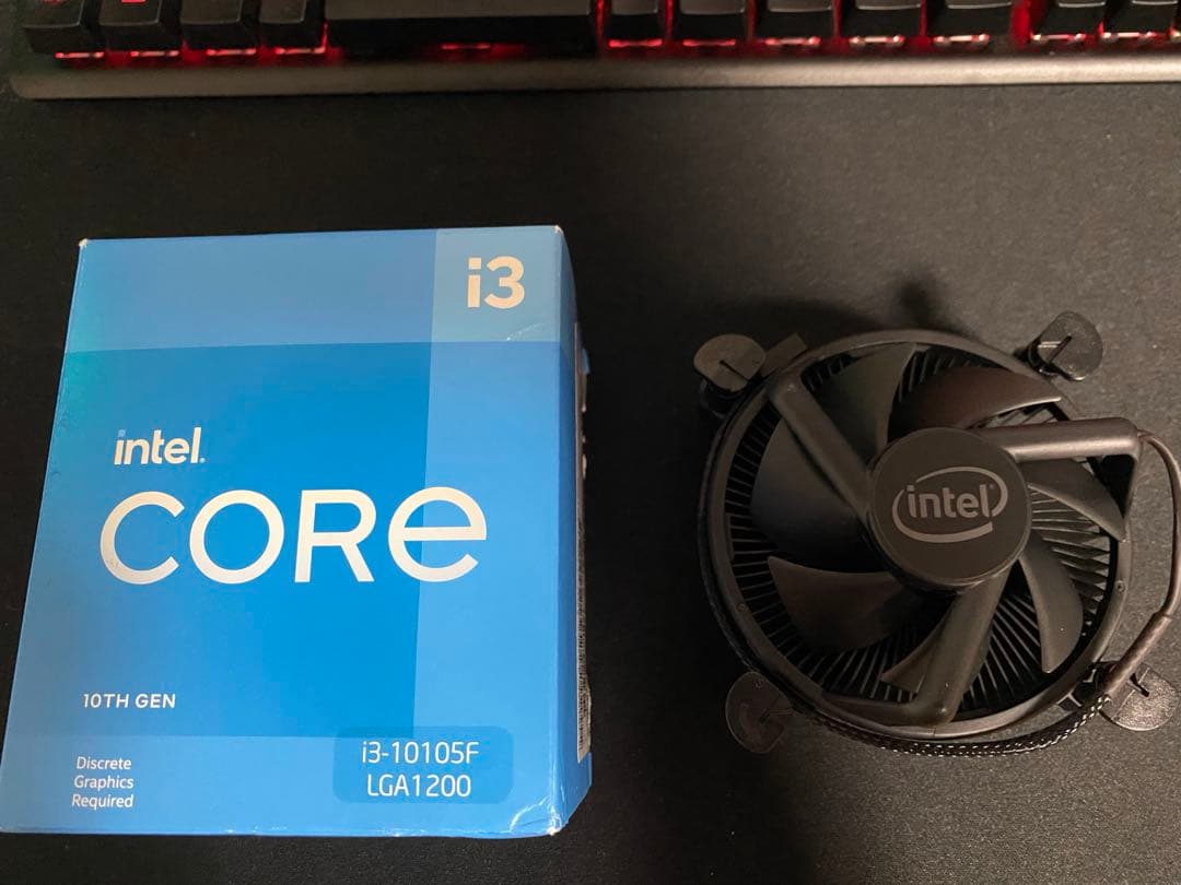 CPU Intel Core i3-10105F CPU 3.70GHz