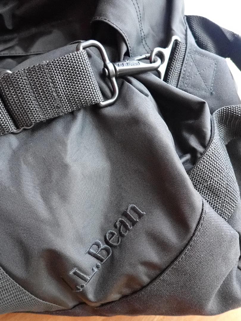 【アドベンチャー ダッフル ラージ黒/L.L.Bean】LLビーンボストンバッグ