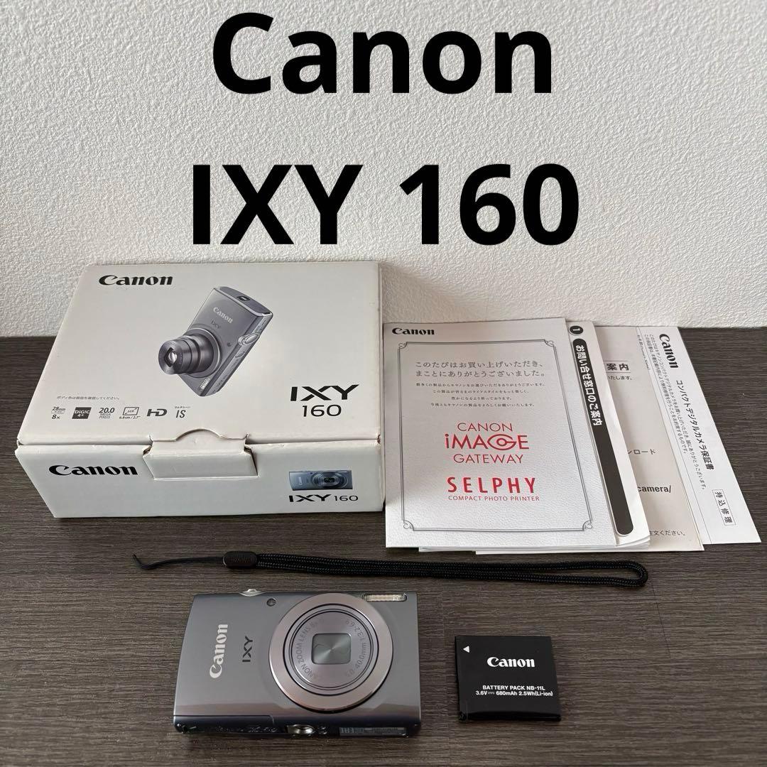 Canon IXY 160 デジタルカメラ