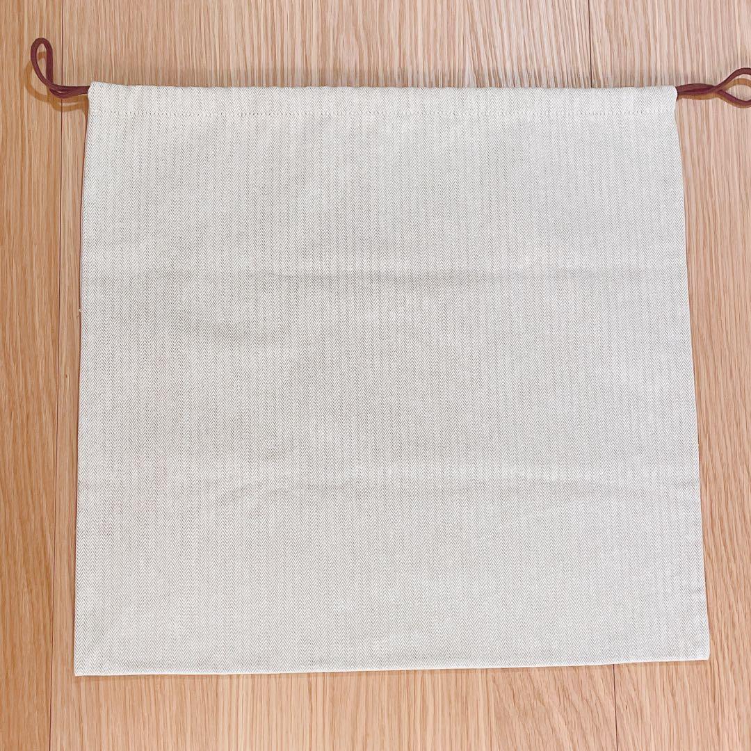 新品　HERMES　保存袋　43×45cm 巾着袋　dustbag 正規品