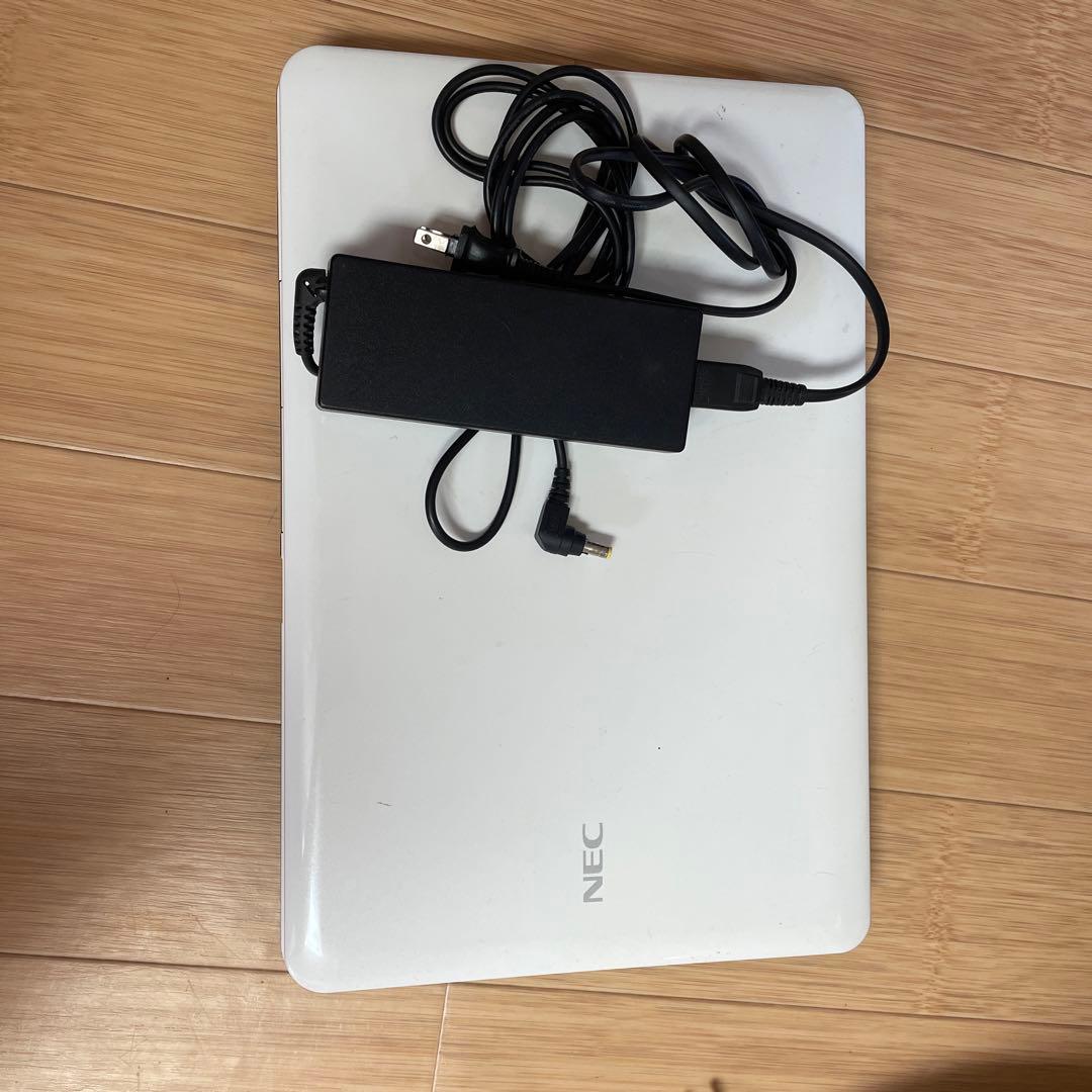 ジャンク品 ノートパソコン（PC）NEC LaVie ホワイト