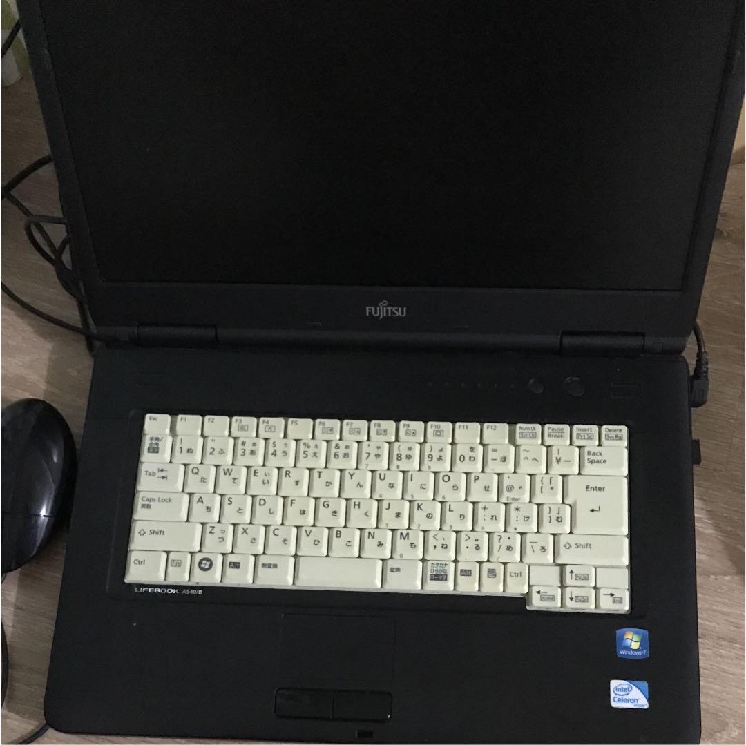 ノートパソコン FUJITSU Windows7