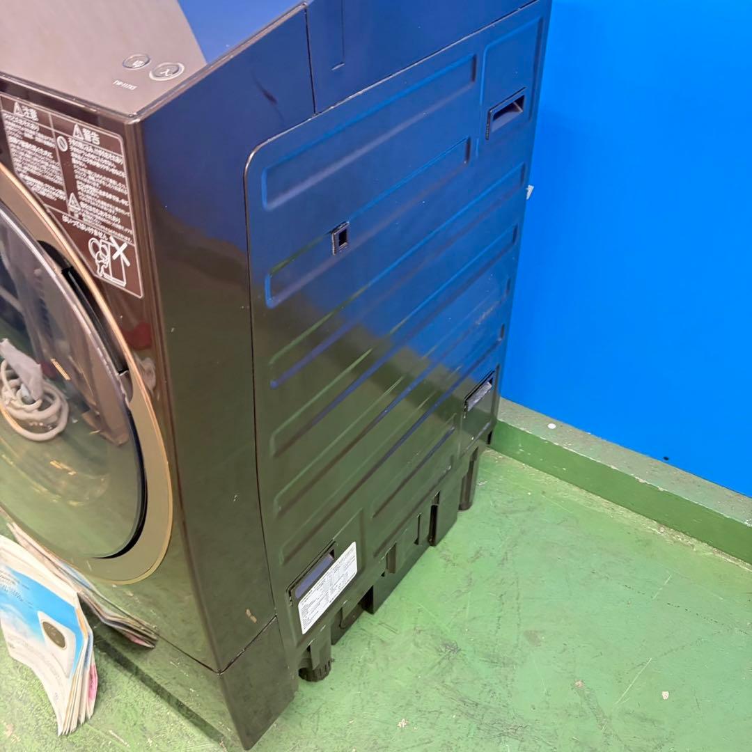 960 関東圏　木目調　最新デザイン　ドラム式洗濯機　11㌔　7㌔　極美品　東芝