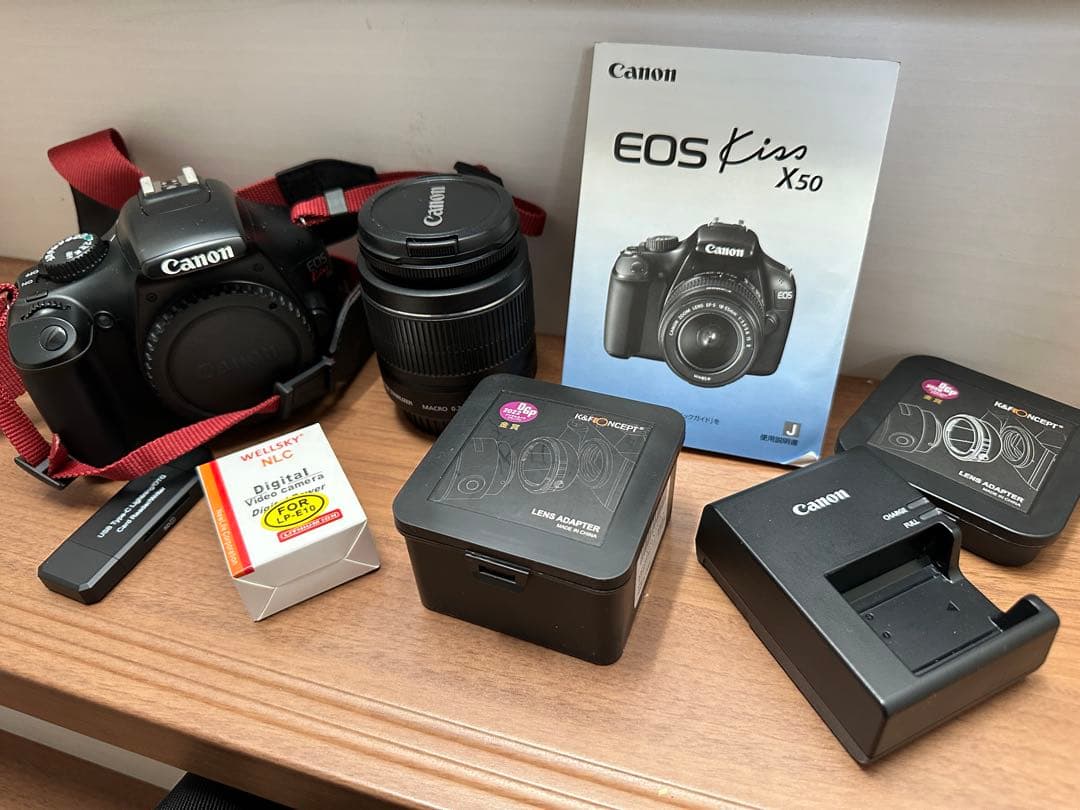 Canon EOS デジタル一眼レフカメラセット+マウントアダプター2個/その他