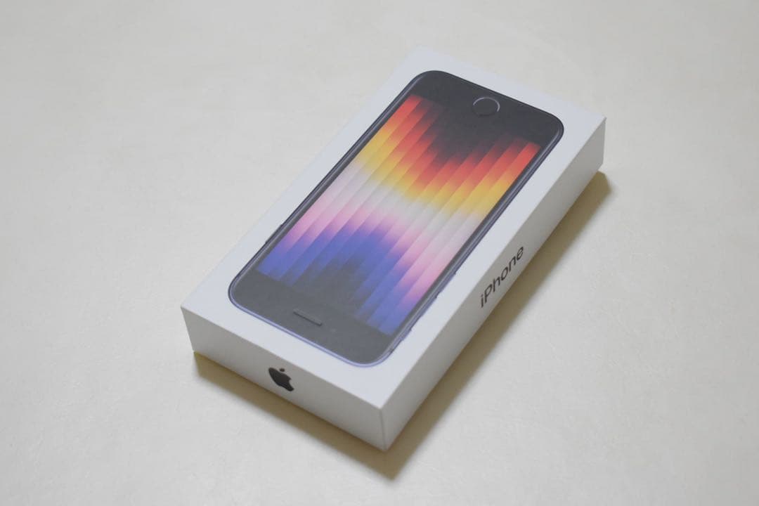 当日発送 新品 iPhone SE 3 ミッドナイト 64gb SIMフリー