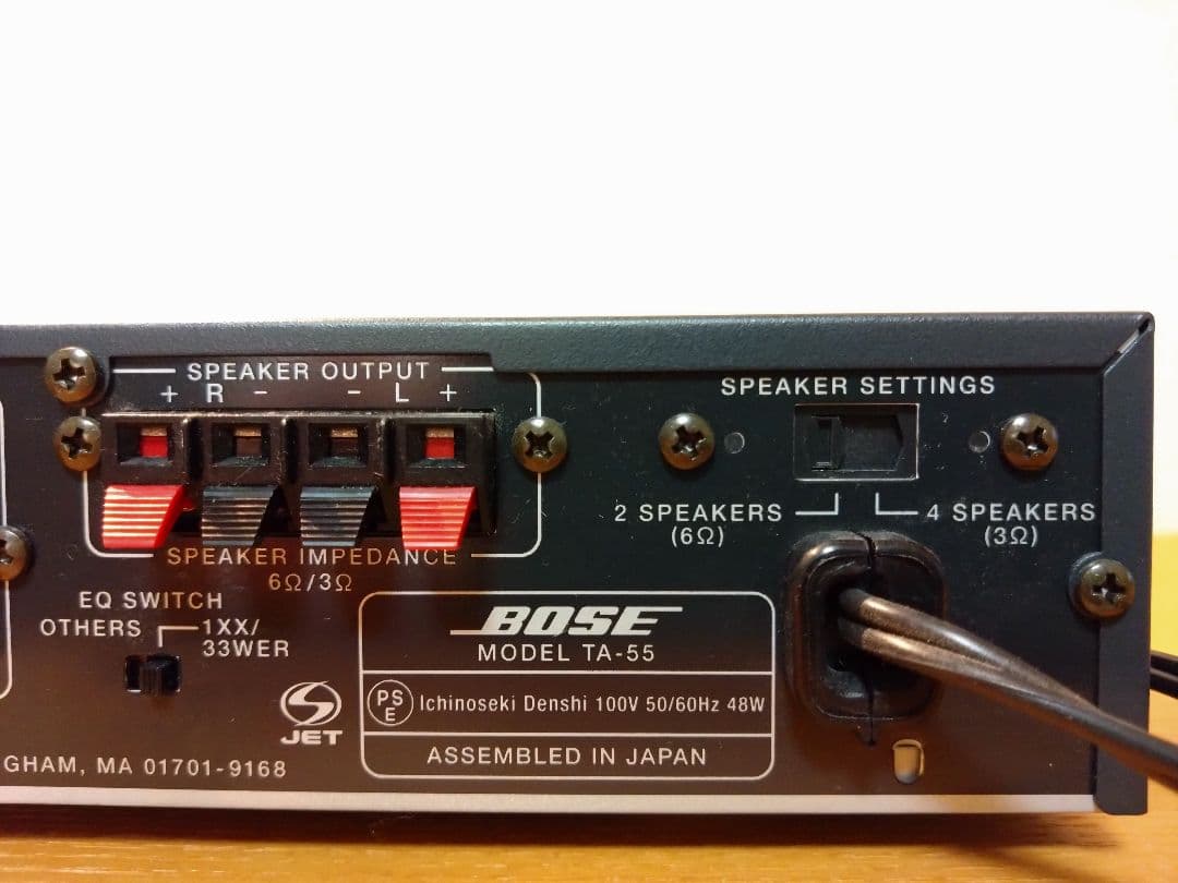 BOSE /アンプ/TA‐55/説明書＆リモコンなし本体のみ