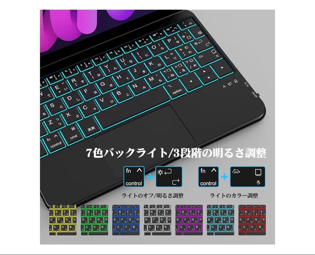 BETTDOW マジックキーボード iPad Mini 7/6 8.3インチ対応