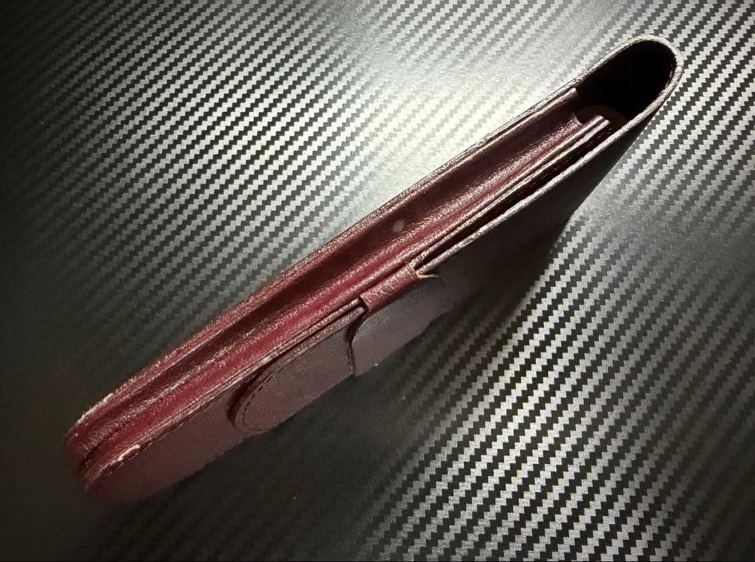 美品 モンブラン ペンケース 3本差し ブラウン