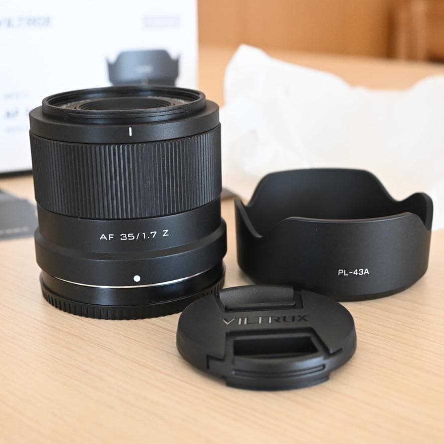 VILTROX AF 35mm f1.7 Z マウント 単焦点レンズ