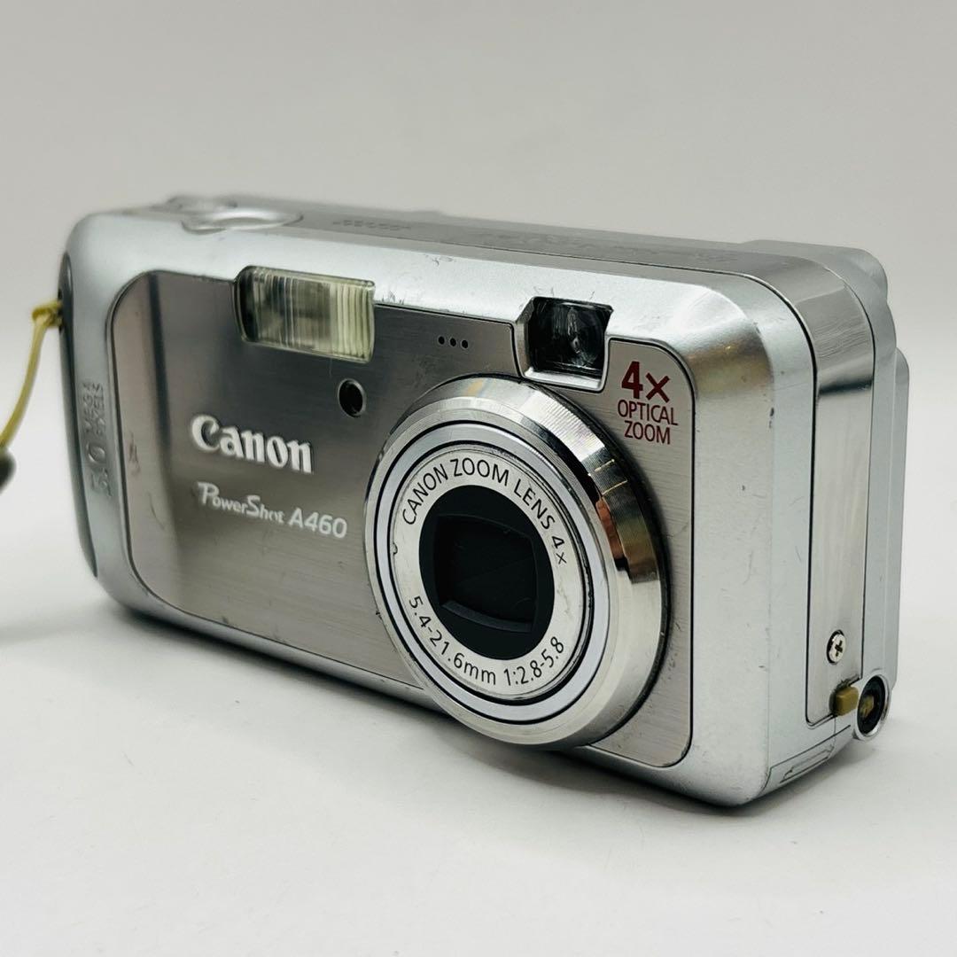 動作確認済 Canon PowerShot A460 単3 デジタルカメラ