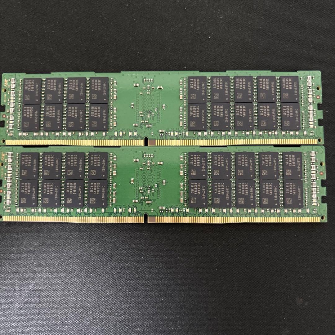 SAMSUNG DDR4-2400 64GB（32GB×2） ECC RDIMM