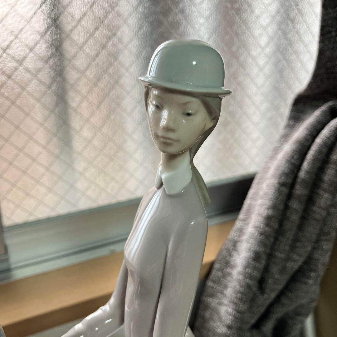 LLADRO リヤドロ 白い馬の少女 フュギリン 置物