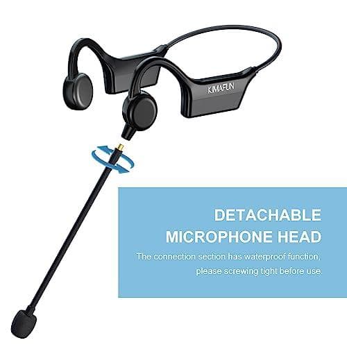 ワイヤレス完全防水マイク KIMAFUN2.4G無線フィットネスヘッドセット