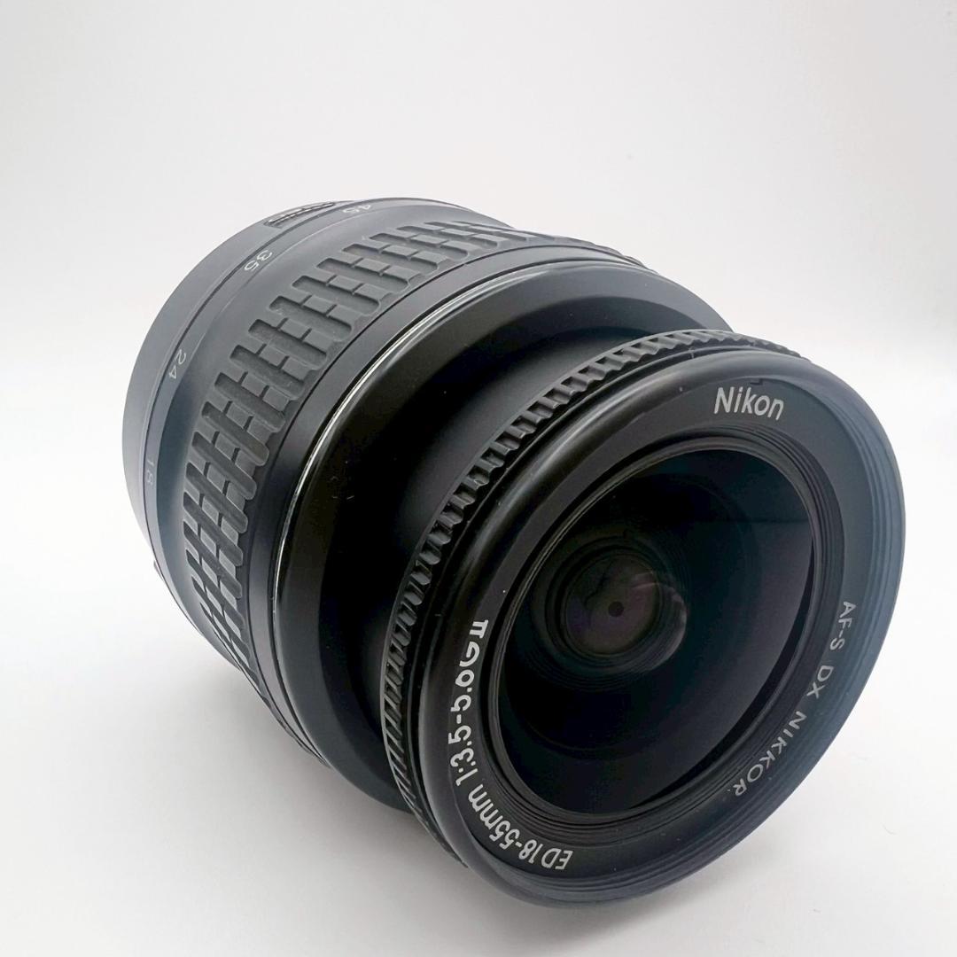 【完動品】Nikon D5300 デジタル一眼 ブラック レンズキット 動作確認