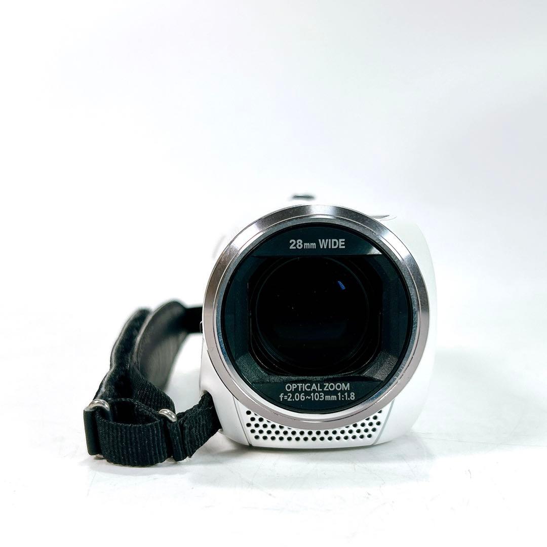 Panasonic HC-V480MS フルHDビデオカメラ ホワイト 現状品